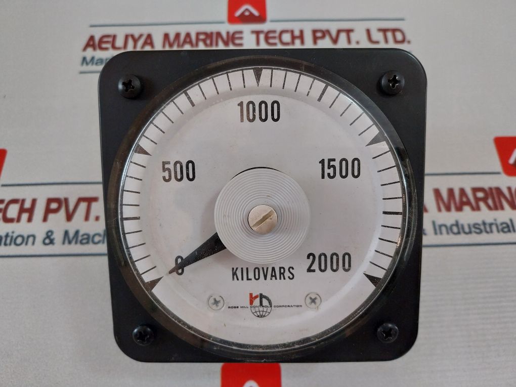 Yokogawa Db-16,-40 General Electric Dc Ammeter 0-2000 Kilovars