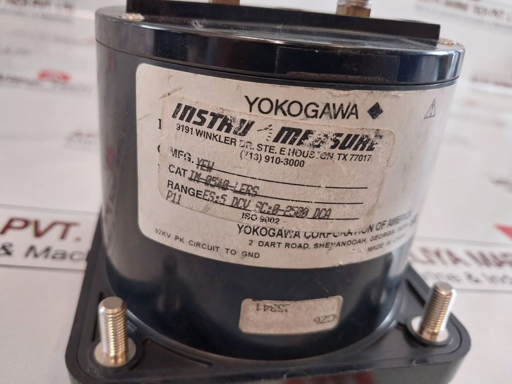 Yokogawa Im-0540-lers Ampere Meter 0-2500 Dc
