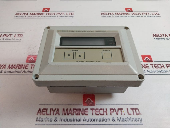 Yokogawa Lr221-f Speed And Distance Indicator