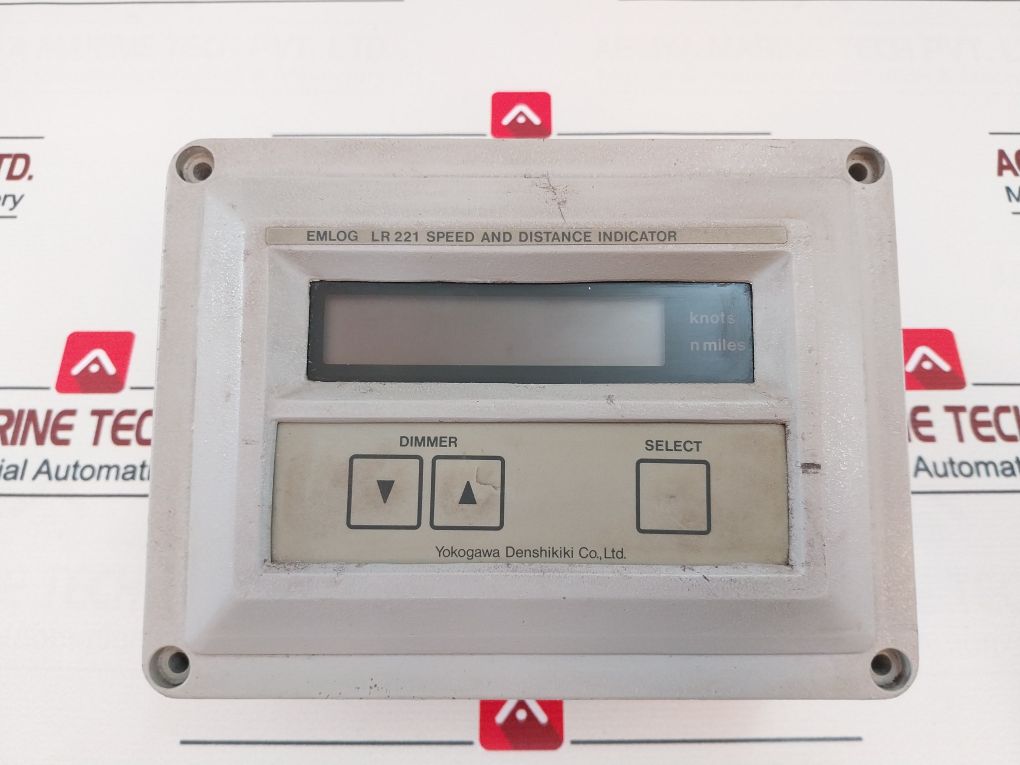 Yokogawa Lr221-f Speed And Distance Indicator