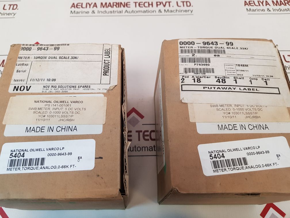 Yokogawa Ips 141-001061 Meter 0-1000 Volts Dc