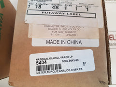 Yokogawa Ips 141-001061 Meter 0-1000 Volts Dc