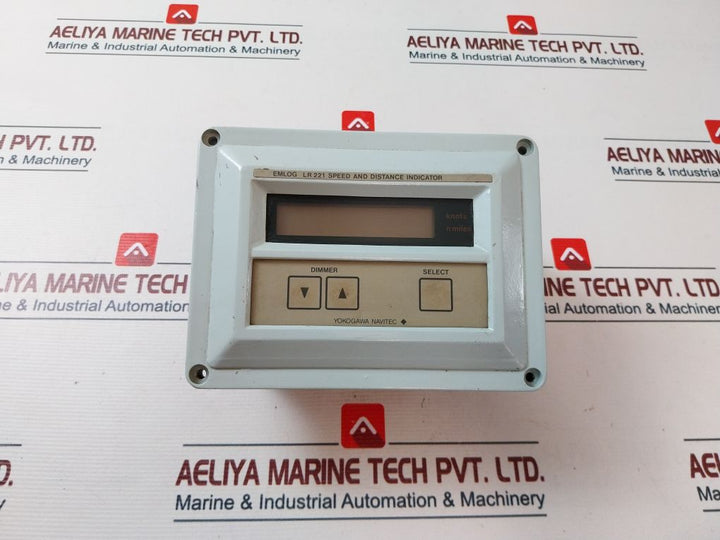 Yokogawa Navitec Lr221-f Speed And Distance Indicator Ac 220V