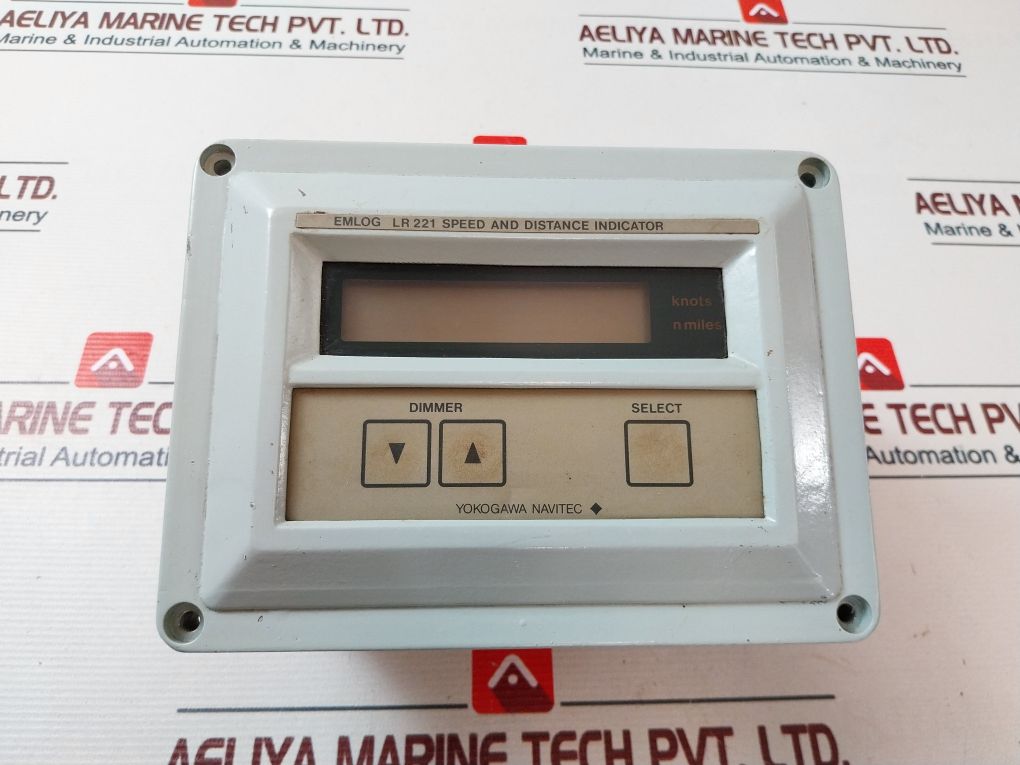 Yokogawa Navitec Lr221-f Speed And Distance Indicator Ac 220V