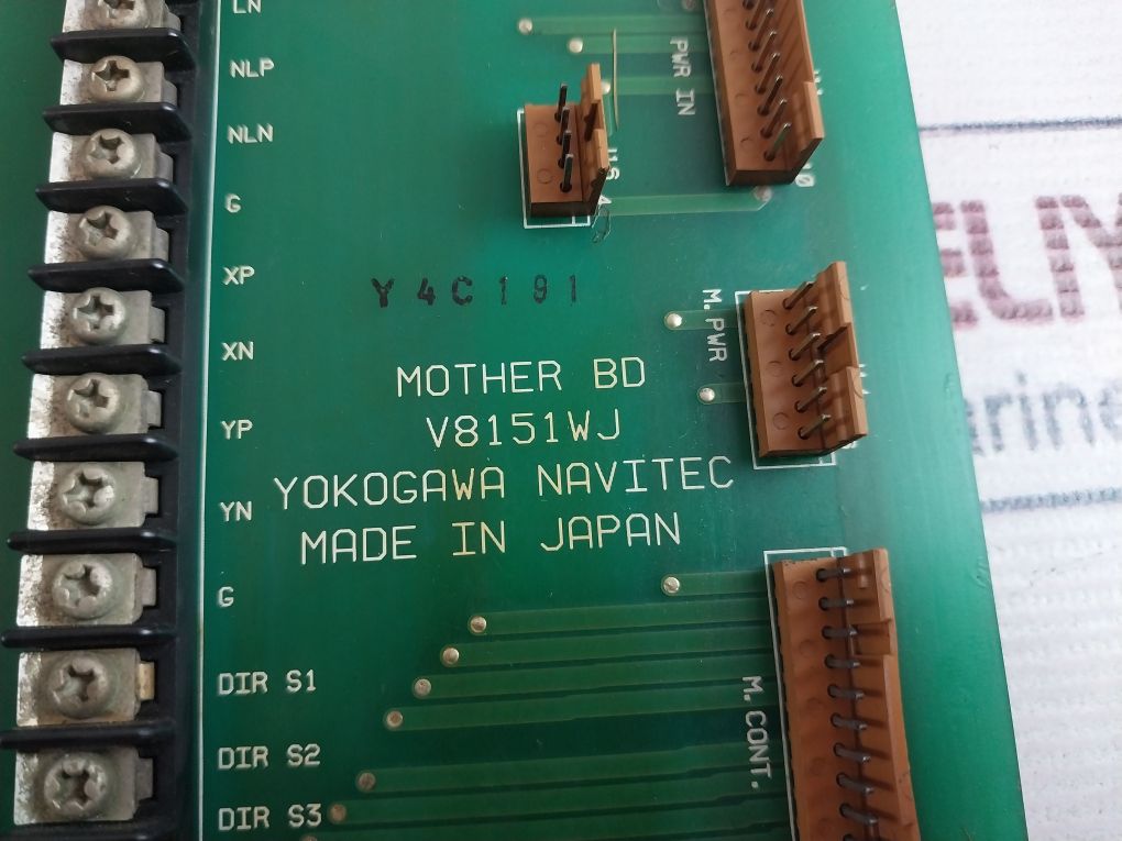 Yokogawa Navitec V8151Wj Mother Board