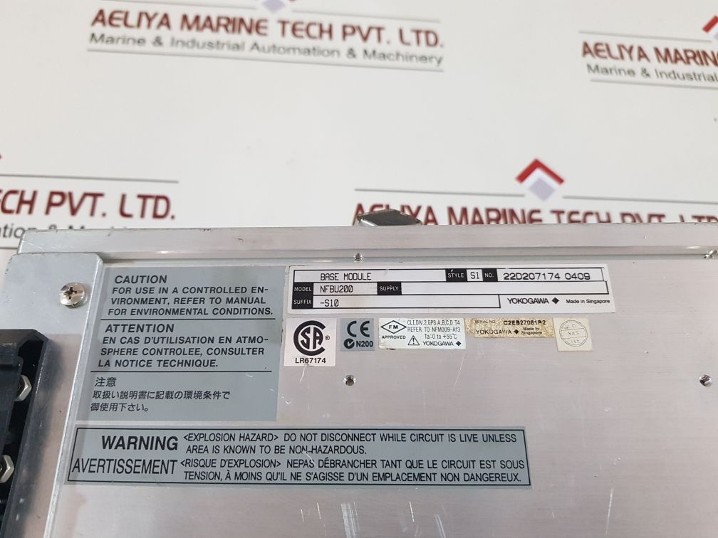 Yokogawa Nflr111 Base Module Rs-232C
