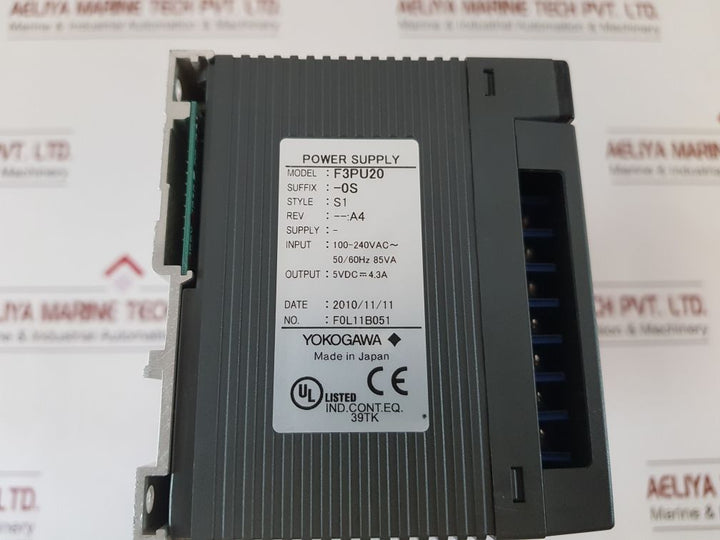 Yokogawa Pu20-0S,Sp21-0N,Bp20-0N,Yc08-0N,Rs41-0N,Rz91-0F,Xd16-3F,Le11-0T Rack