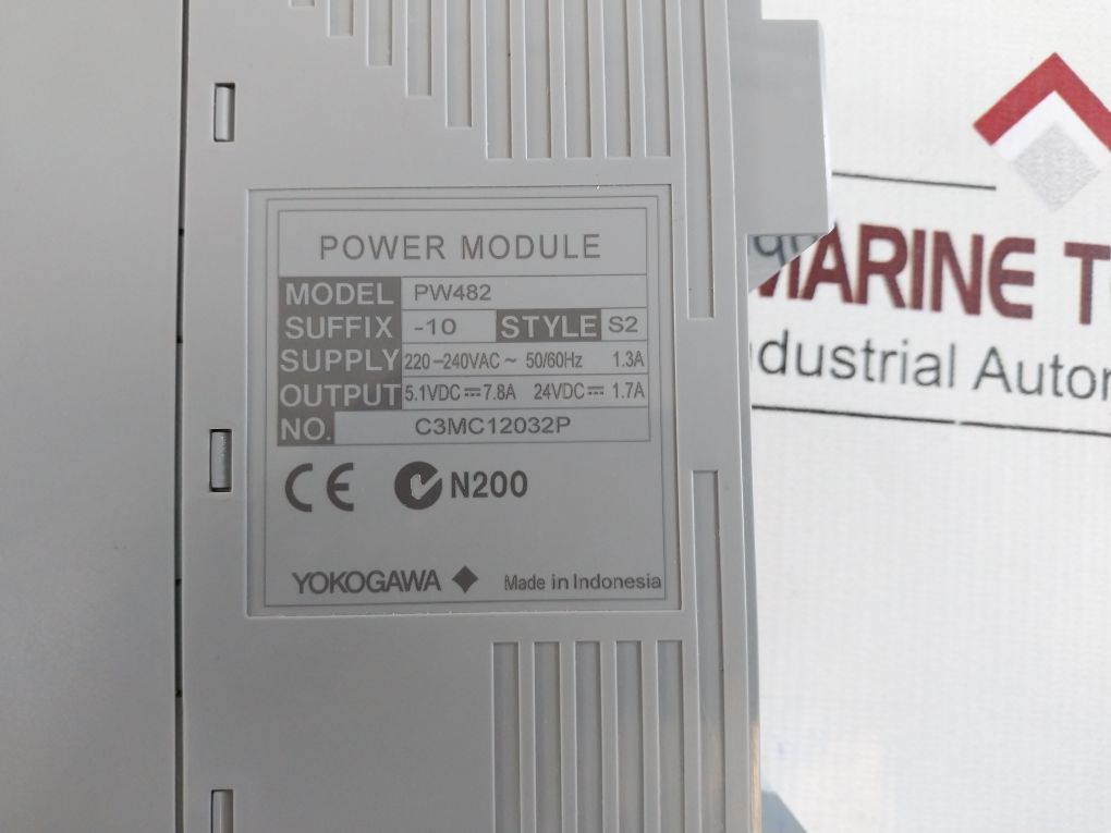 Yokogawa Pw482-10 S2 Power Module