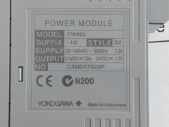 Yokogawa Pw482-10 S2 Power Module C3Md17023P