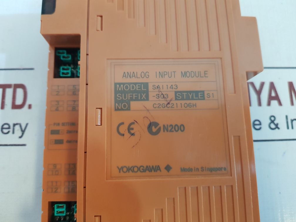 Yokogawa Sai143-s03 S1 Analog Input Module