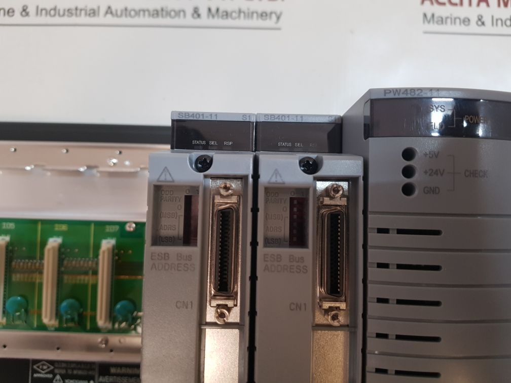 Yokogawa Sb401-11, Pw482-11 Module Rack