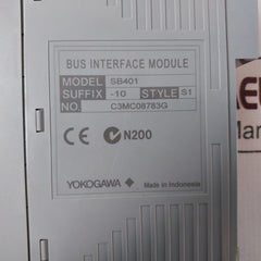 Yokogawa Sb401-10 S1 Bus Interface Module