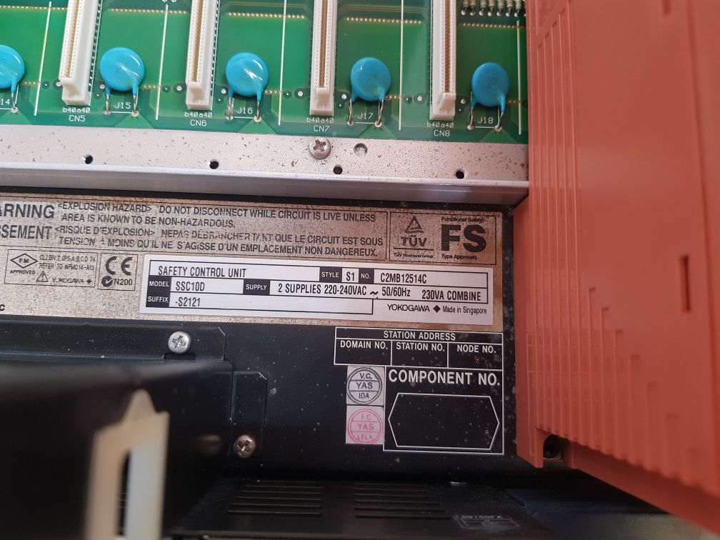 Yokogawa Scp401-11,Spw482-13 Module Rack