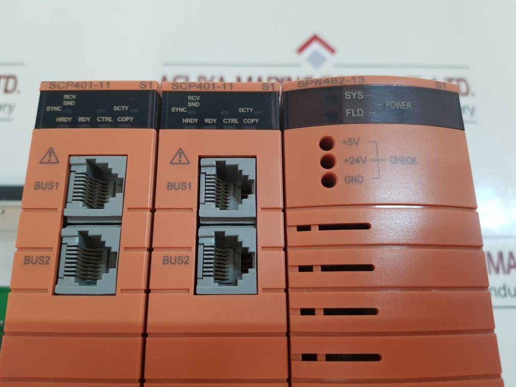 Yokogawa Scp401-11,Spw482-13 Module Rack
