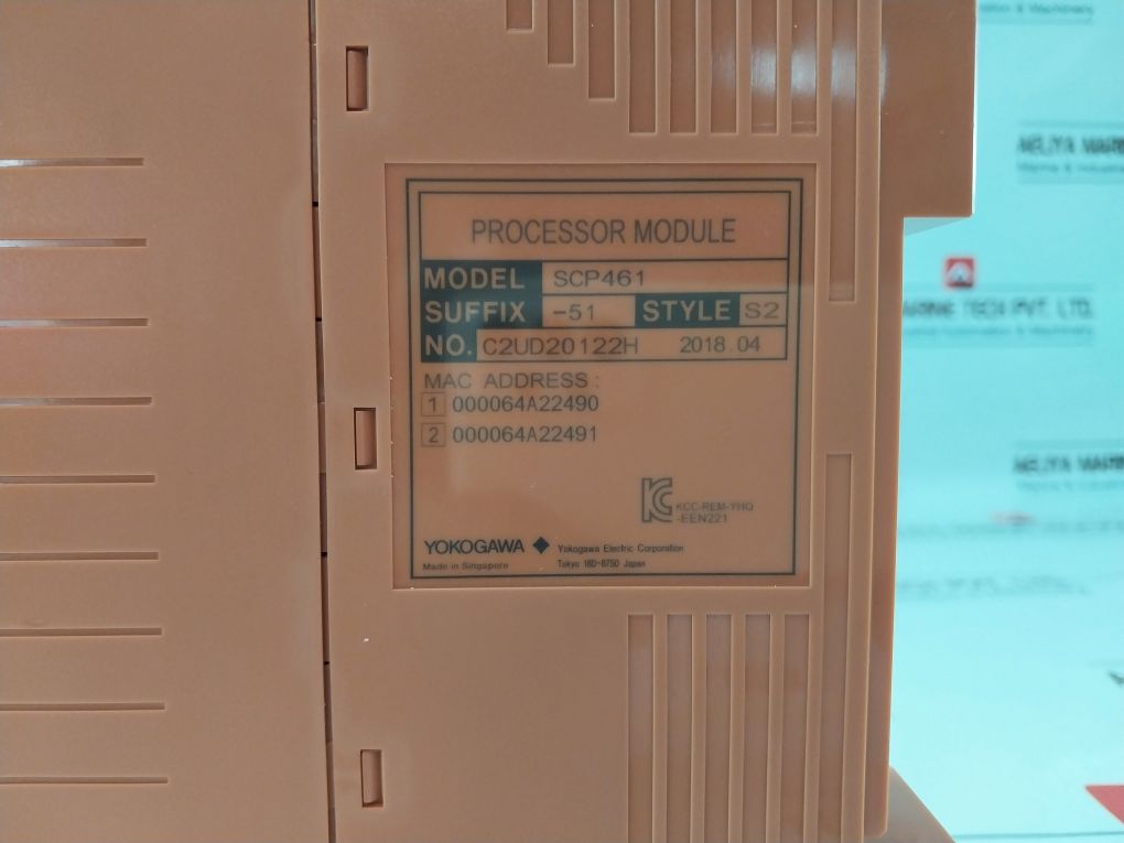 Yokogawa Scp461-51 S2 Processor Module