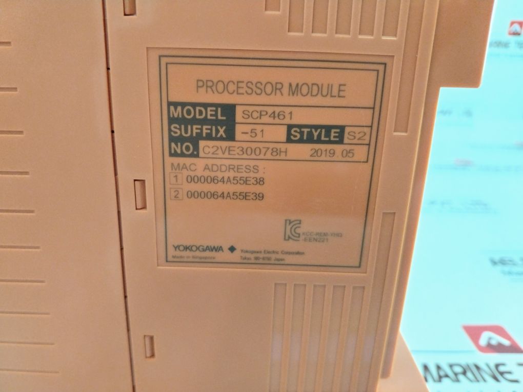 Yokogawa Scp461-51 S2 Processor Module