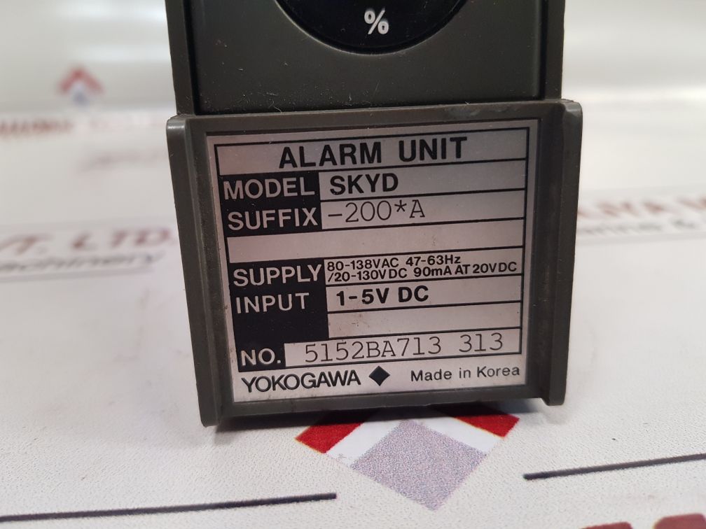 Yokogawa Skyd Alarm Unit 47-63Hz