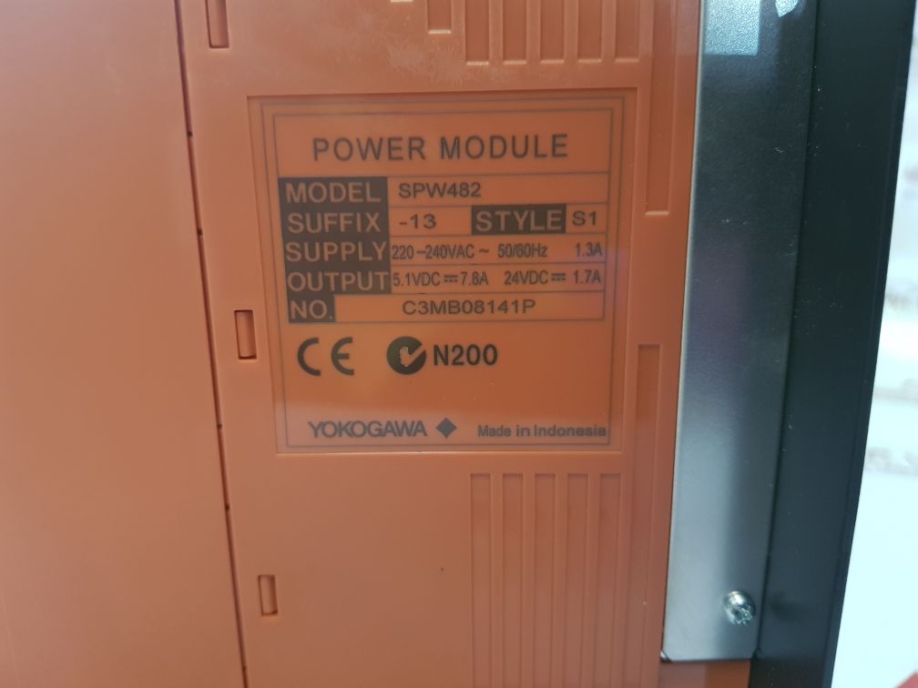 Yokogawa Ssb401-13,Spw482-13 Module Rack