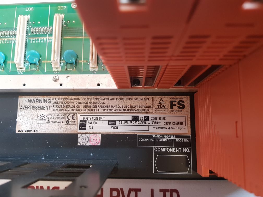 Yokogawa Ssb401-13,Spw482-13 Module Rack