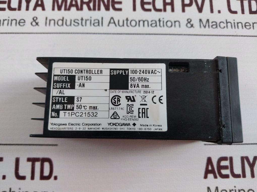 Yokogawa Ut150 Temperature Controller 50/60Hz