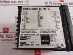 Yokogawa Ut351 Digital Indicating Controller 50/60Hz