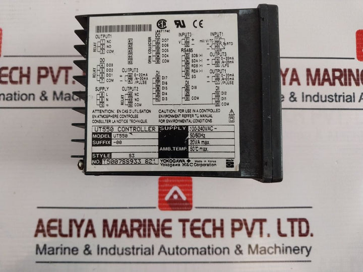 Yokogawa Ut550E Temperature Controller
