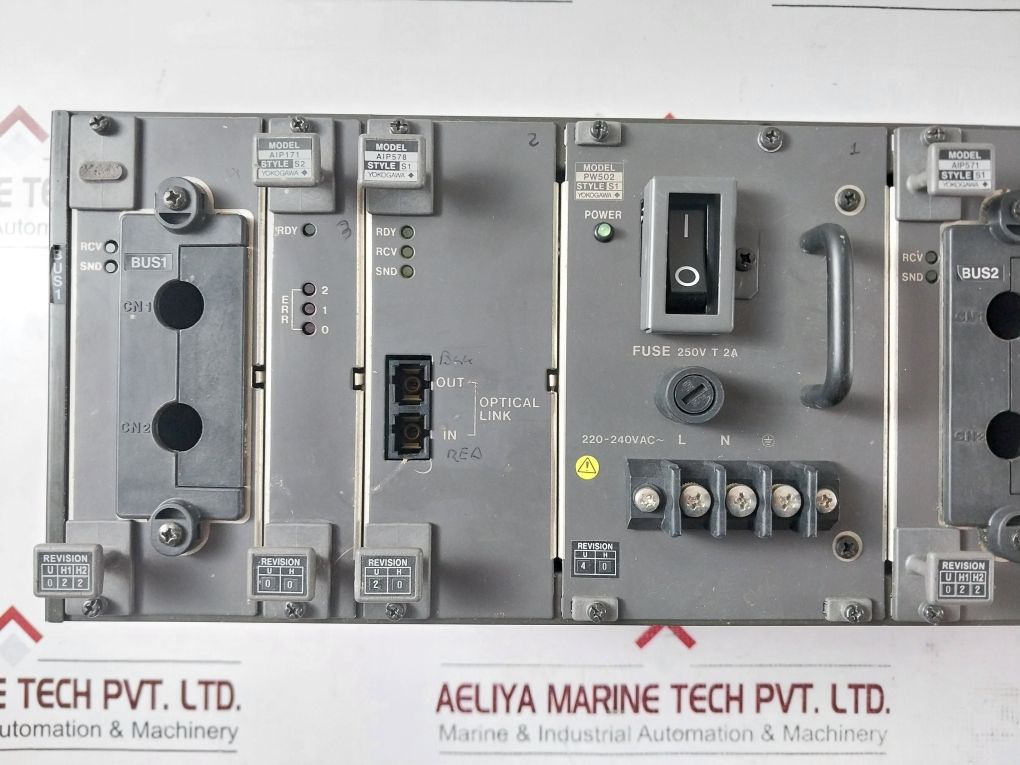 Yokogawa Ynt511D Bus Repeater Includes Aip171, Aip578,Pw502,Aip571