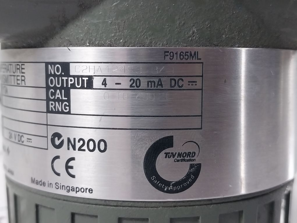 Yokogawa Yta110-ea2Db Temperature Transmitter Car Rng: 0 To 400°C