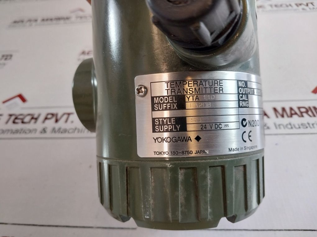 Yokogawa Yta110-ea2Db Temperature Transmitter 0 To 600°C