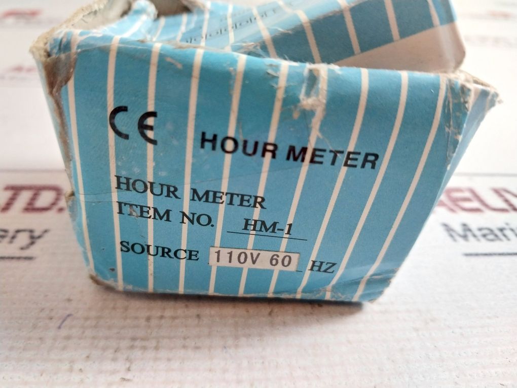 Yokoyama Hm-1 Hour Meter 110V~120V 