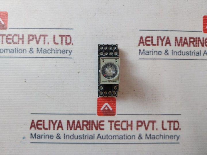 Yong Sung Ysst-m4 Small Timer With Base Pt78740
