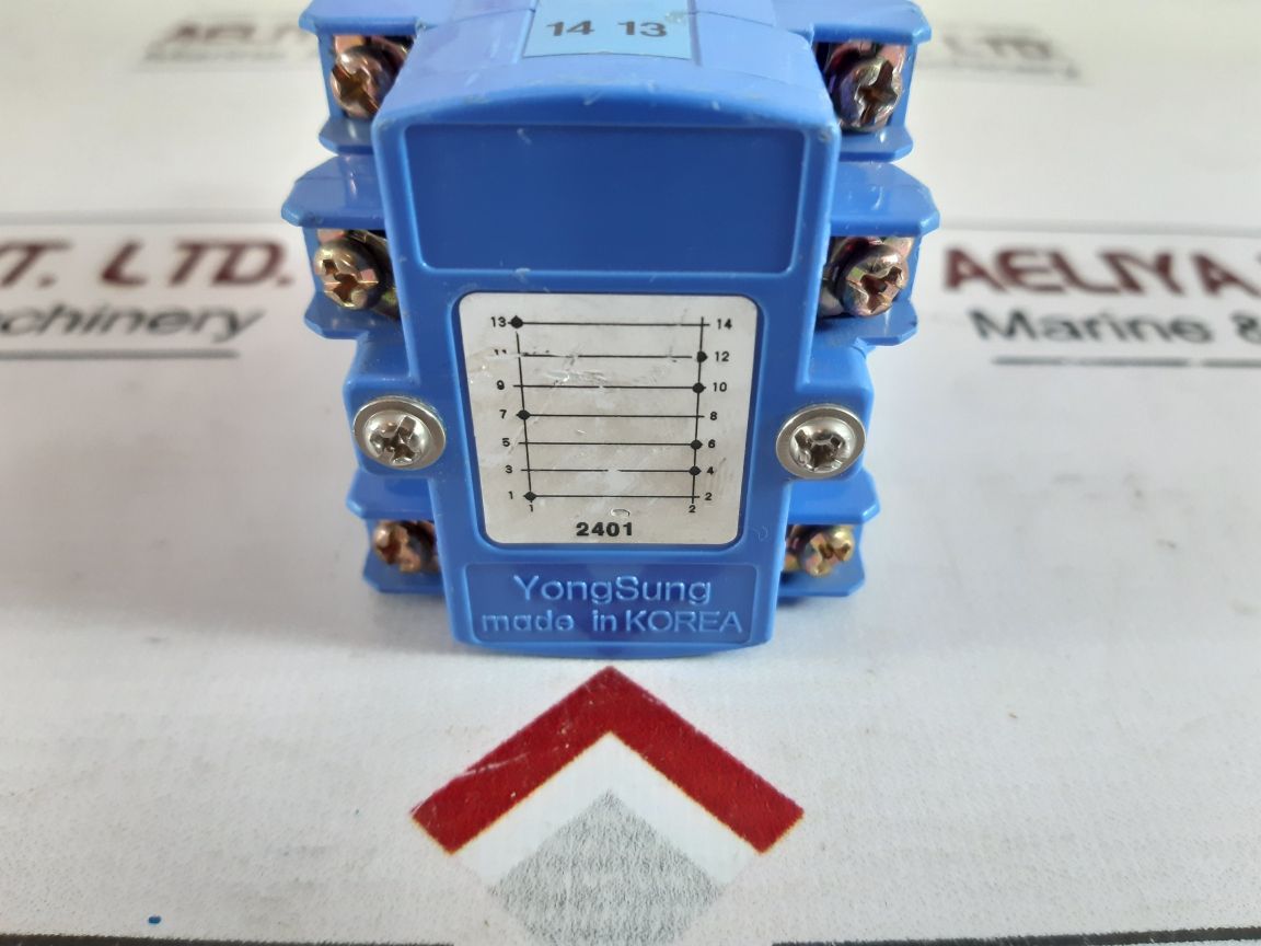 Yongsung Ksc4519 2401 Rotary Switch A026571 Ac600V, Dc250V