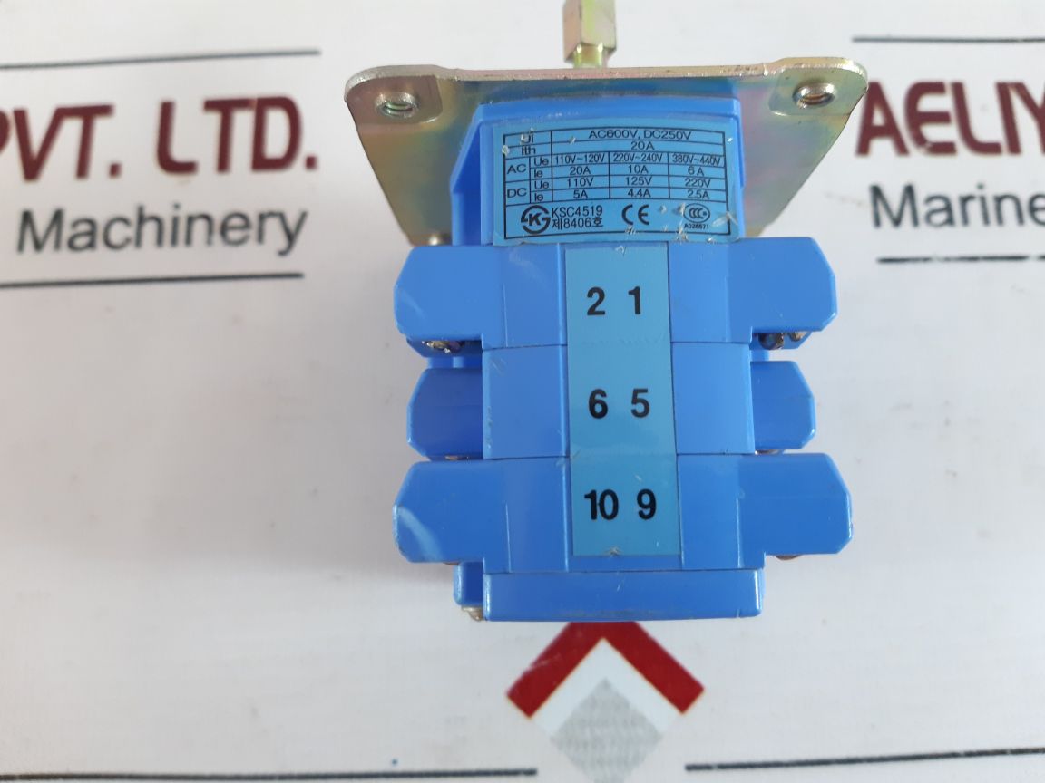 Yongsung Ksc4519 Rotary Switch A026571 Ac600V, Dc250V