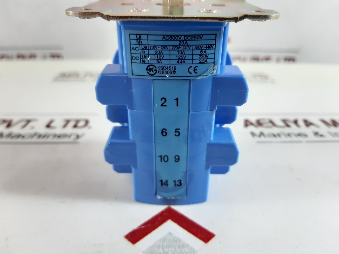 Yongsung Ksc4519 Rotary/Cam Switch Ac600V, Dc250V