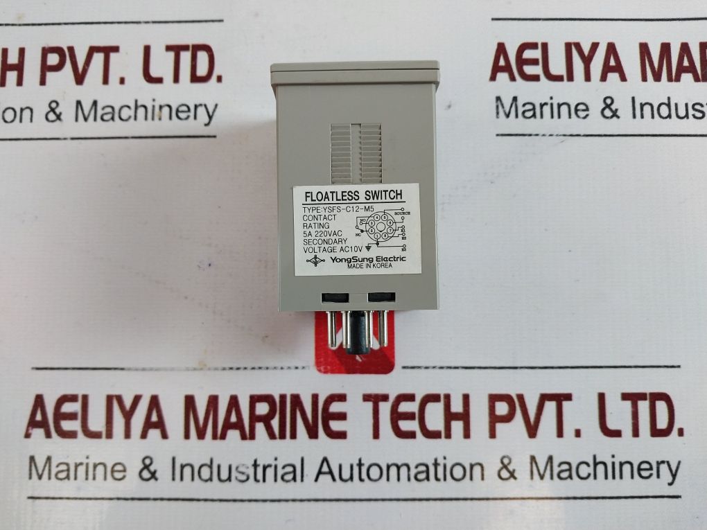 Yongsung Ysfs-c12-m5 Floatless Switch 5A 220Vac