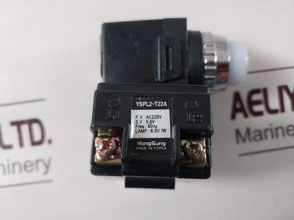 Lot Of 4X Yongsung Yspl2-t22A Pilot Lamp 60Hz