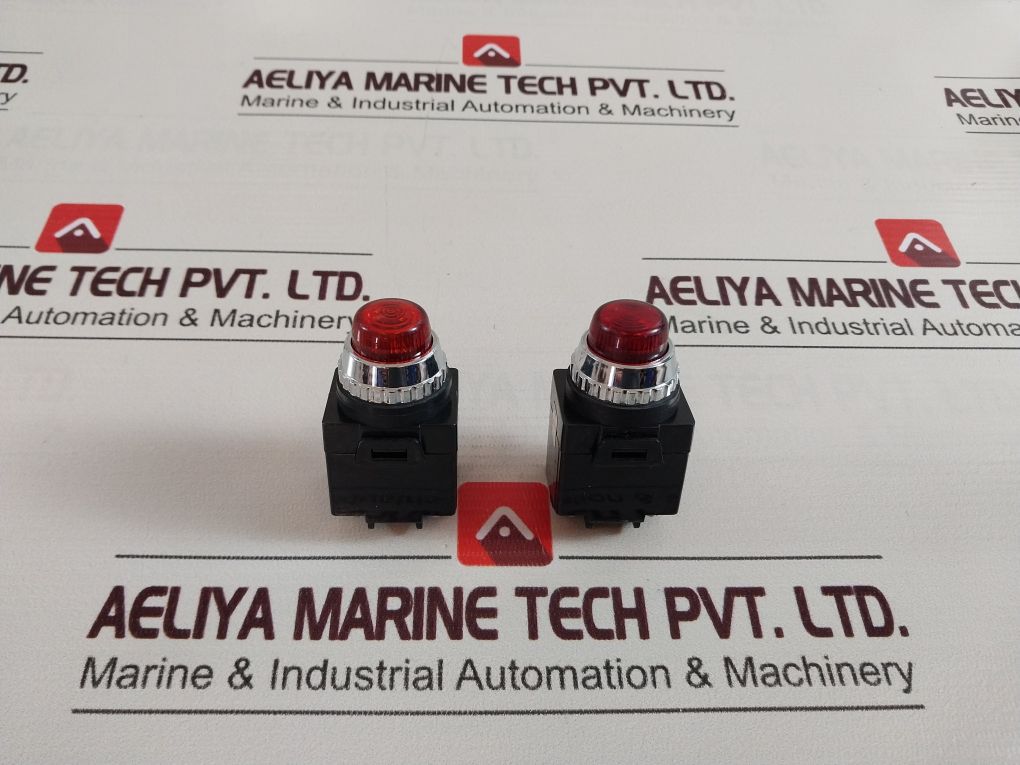 Lot Of 2X Yongsung Yspl2-t22A Pilot Lamp