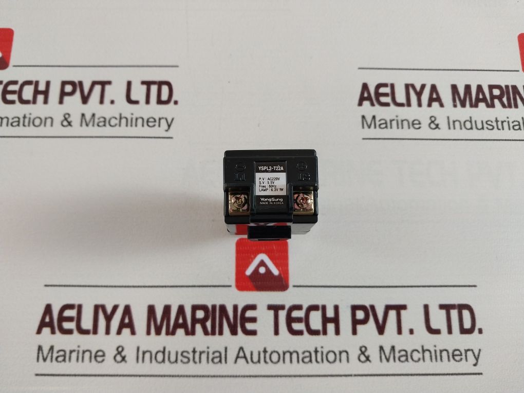 Lot Of 2X Yongsung Yspl2-t22A Pilot Lamp