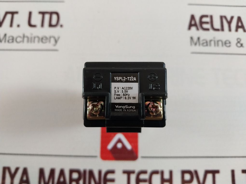 Lot Of 2X Yongsung Yspl2-t22A Pilot Lamp