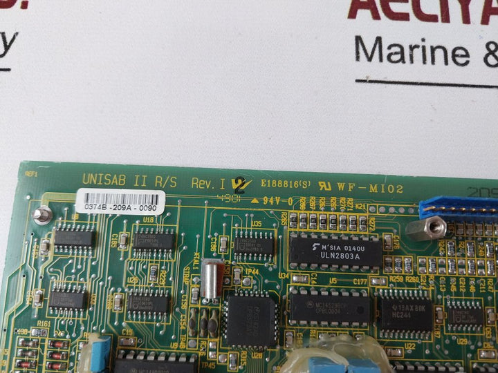 York Unisab Ii R/S Rev. I Relay Board 1574-016