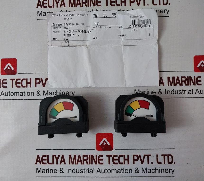 Yoshikawa Ni-cn11-40A-dgl Differential Pressure Gauge