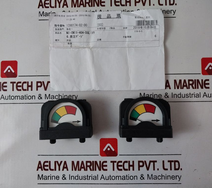 Yoshikawa Ni-cn11-40A-dgl Differential Pressure Gauge