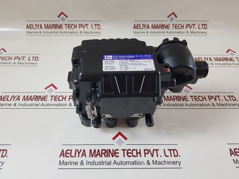 Young tech yt-1000 rdm 131s00 electro-pneumatic positioner