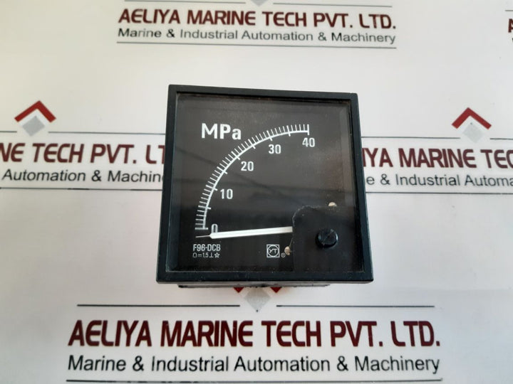 Yt F96-dcb Panel Meter 0 To 40 Mpa