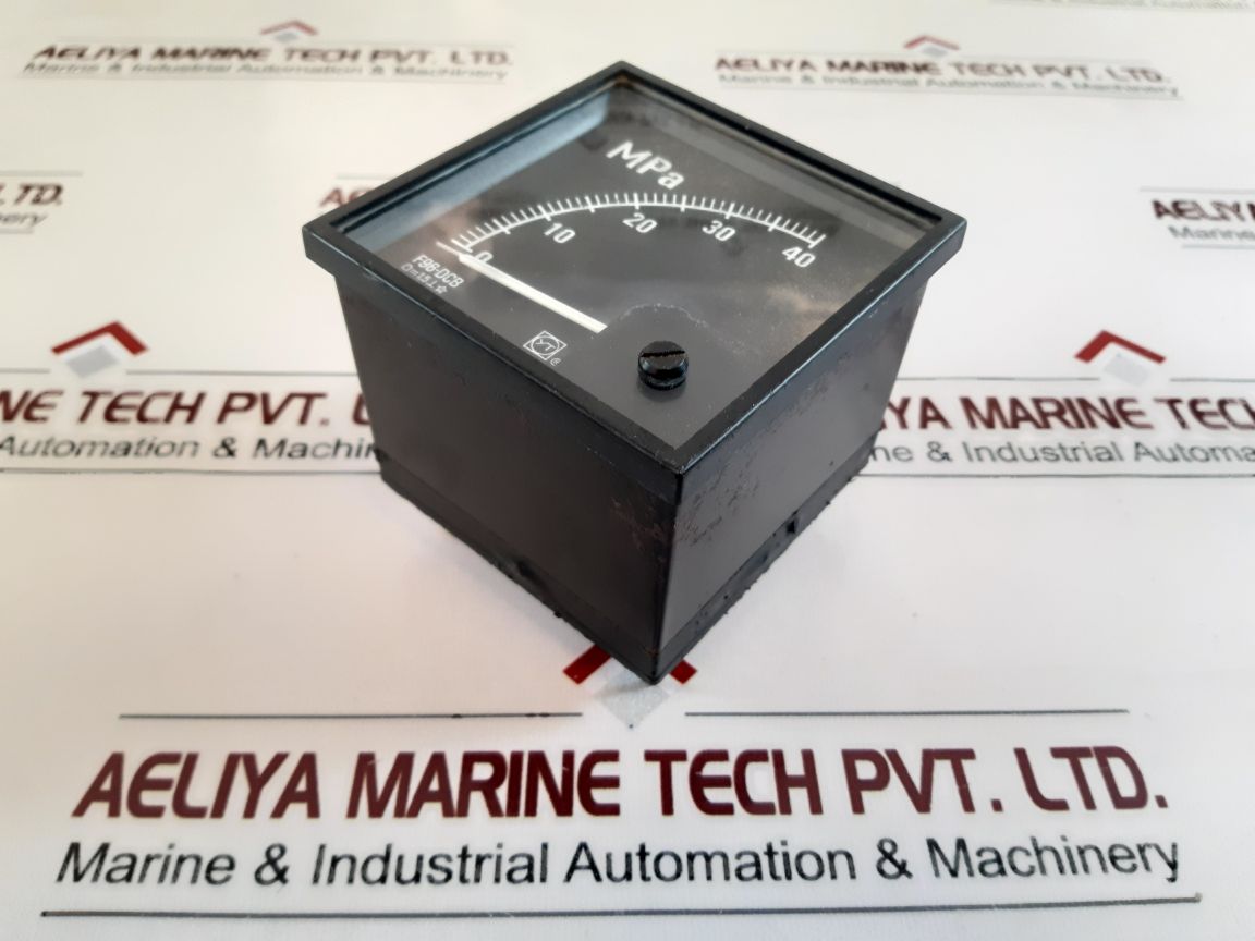 Yt F96-dcb Panel Meter 0 To 40 Mpa