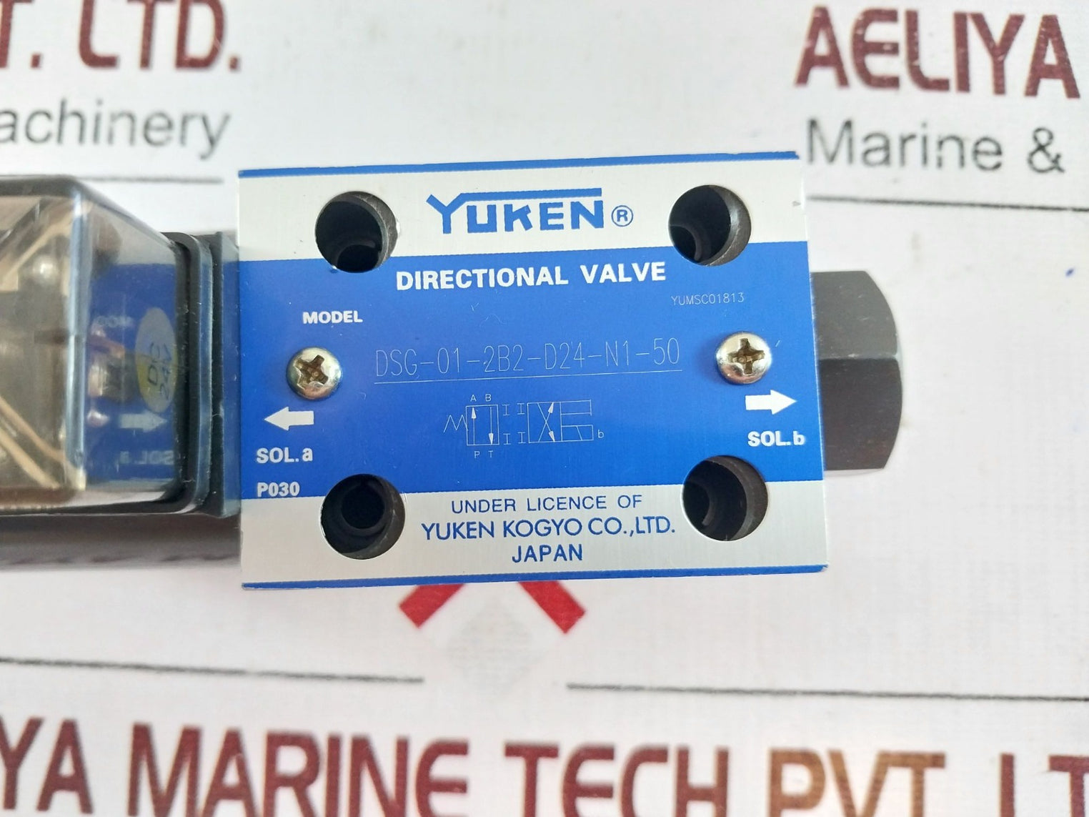 Yuken Dsg-01-2B2-d24-n1-50 Directional Valve
