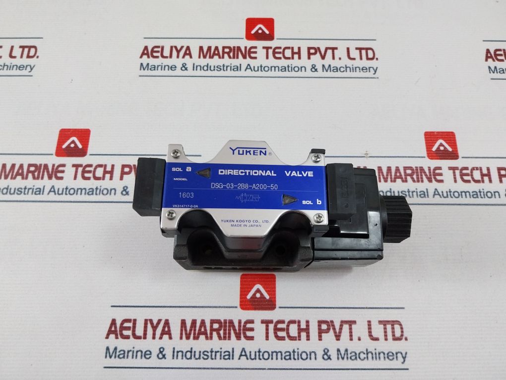Yuken Dsg-03-2B8-a200-50 Solenoid Directional Valve