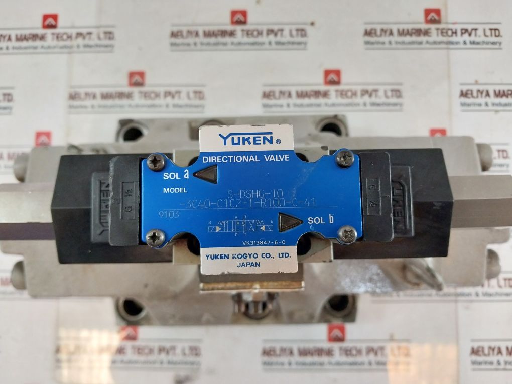 Yuken Tc1G-01-40 Directional Valve S-dshg-10-3C40-c1C2-t-r100-c-41
