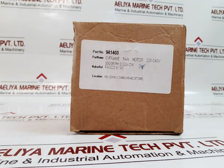 Yzf-sm998 C-frame Fan Motor