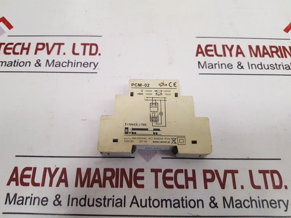 Zamel Pcm-02 Timer Relay 866248